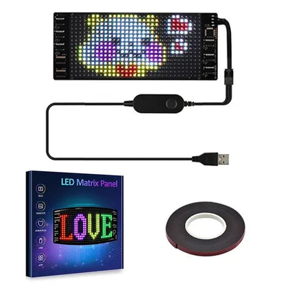 ✨ 🚗Flexibles Bluetooth-LED display for vehicles