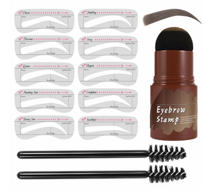 ⏳BUY 1 GET 1 FREE + 50% OFF! ⏰Perfect Eyebrow Stencil & Stamp Kit