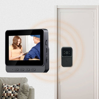 🔥Hot Sale🔥IP66 Water-proof NON-WIFI Video Doorbell with Monitor & Camera