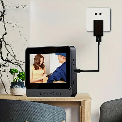 🔥Hot Sale🔥IP66 Water-proof NON-WIFI Video Doorbell with Monitor & Camera