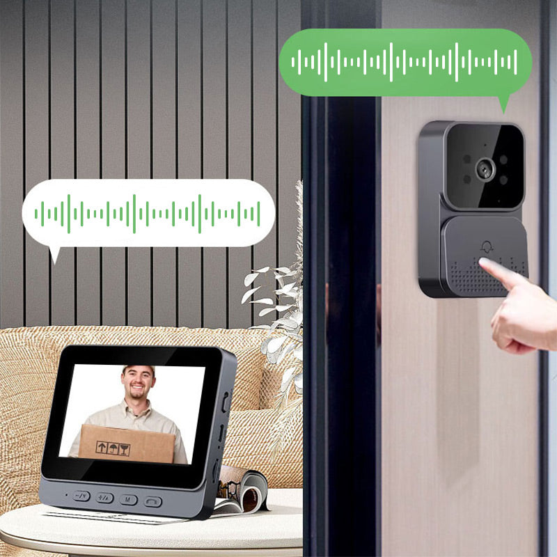 🔥Hot Sale🔥IP66 Water-proof NON-WIFI Video Doorbell with Monitor & Camera