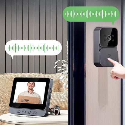🔥Hot Sale🔥IP66 Water-proof NON-WIFI Video Doorbell with Monitor & Camera