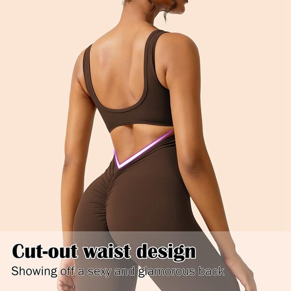 💥2024 New Sales🔥Sexy Backless Flare Jumpsuits: Irresistible Sleeveless Style!