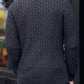 🔥LAST DAY SALE 49% OFF🔥 Men’s Textured Stand Collar Pullover Sweater