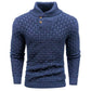 🔥LAST DAY SALE 49% OFF🔥 Men’s Textured Stand Collar Pullover Sweater