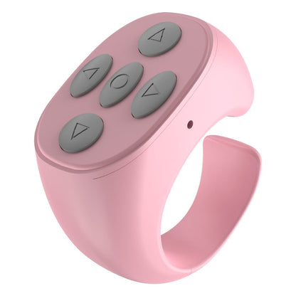 📱 Fingertip Bluetooth Remote Control – Wireless Ring Controller for Short Videos, Selfies & Page Turning