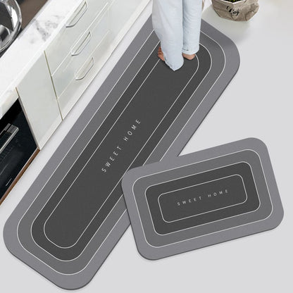 🥳Limited time hot sale🔥Non-Slip & Super Absorbent Floor Rugs🦶