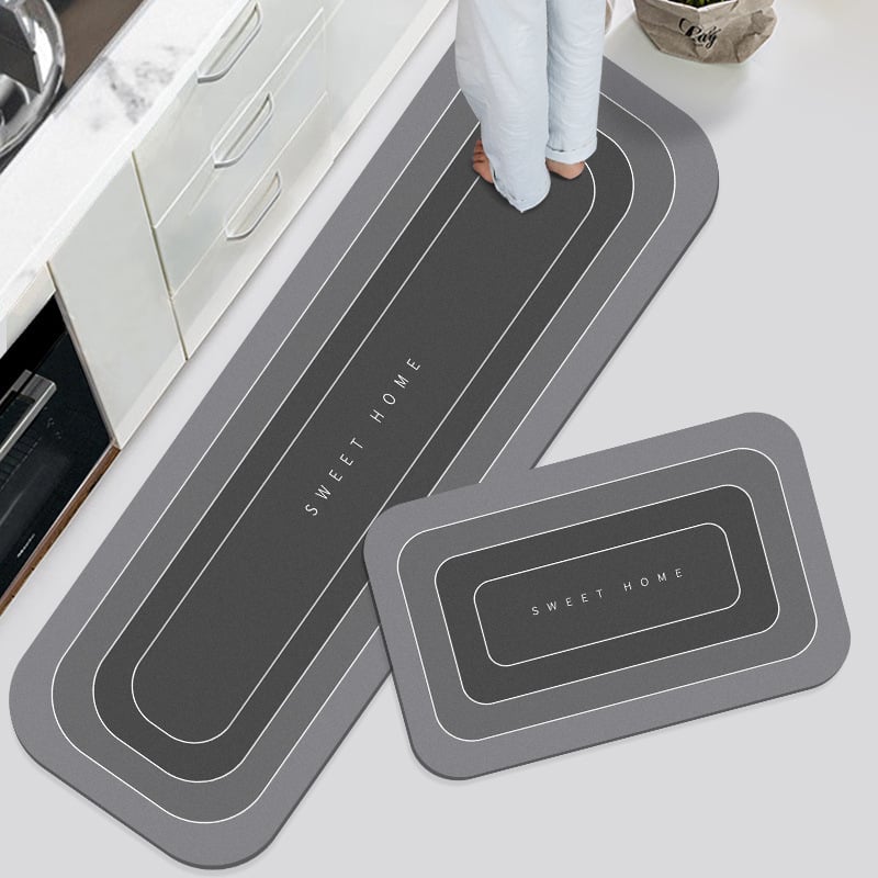 🥳Limited time hot sale🔥Non-Slip & Super Absorbent Floor Rugs🦶