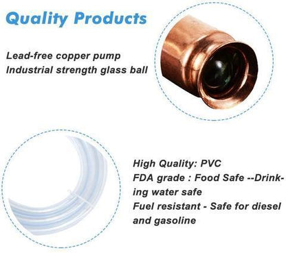💨 50% OFF NOW! ✨ Portable Manual Pump - Compact Design for Quick Inflation of Mattresses, Pool Floats & Camping Gear 🏕️⚡