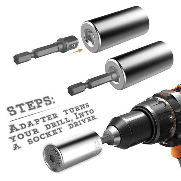 🔧 Last Day Special Price £9.99! 🔩 Honeycomb Universal Wrench Socket Set – Multi‑Size, Labor‑Saving, Compact ✨
