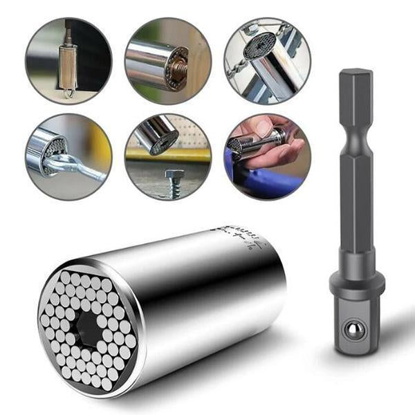 🔧 Last Day Special Price £9.99! 🔩 Honeycomb Universal Wrench Socket Set – Multi‑Size, Labor‑Saving, Compact ✨