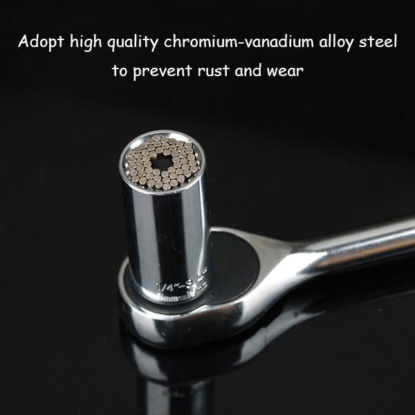 🔧 Last Day Special Price £9.99! 🔩 Honeycomb Universal Wrench Socket Set – Multi‑Size, Labor‑Saving, Compact ✨