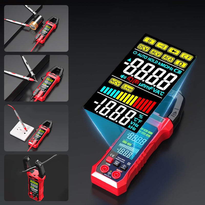 🎁🔥Last day sale 50% OFF🔥 All-in-One Digital Clamp Meter: Precision Meets Power!