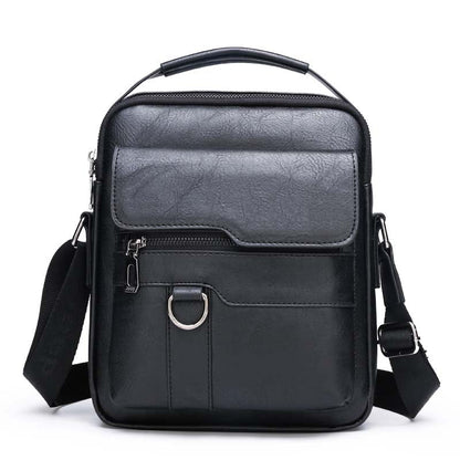 💼 50% OFF NOW!🚶‍♂️ Business Men's Casual Crossbody Bag – Water-Resistant PU Leather – Practical Shoulder Messenger Bag 🌧️