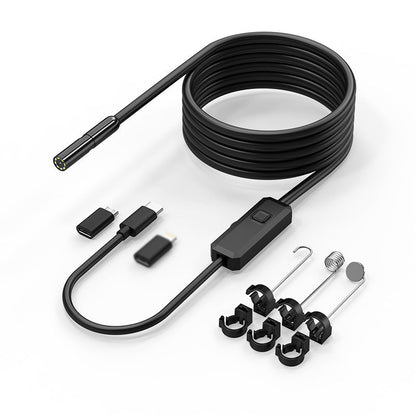 ⏳50% OFF Limited Time! 🔍 Waterproof HD Endoscope Camera for Android & iPhone