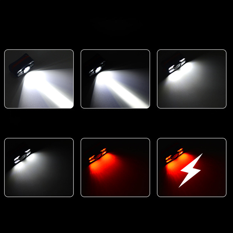 Portable Head-worn Rechargeable Outdoor Bright Ultra-long-lasting Light