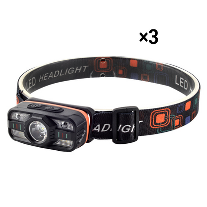Portable Head-worn Rechargeable Outdoor Bright Ultra-long-lasting Light