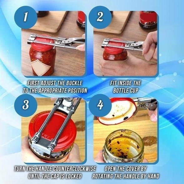 🎁2026 New Arrivals 50% OFF🎁Adjustable Multifunctional Stainless Steel Can Opene
