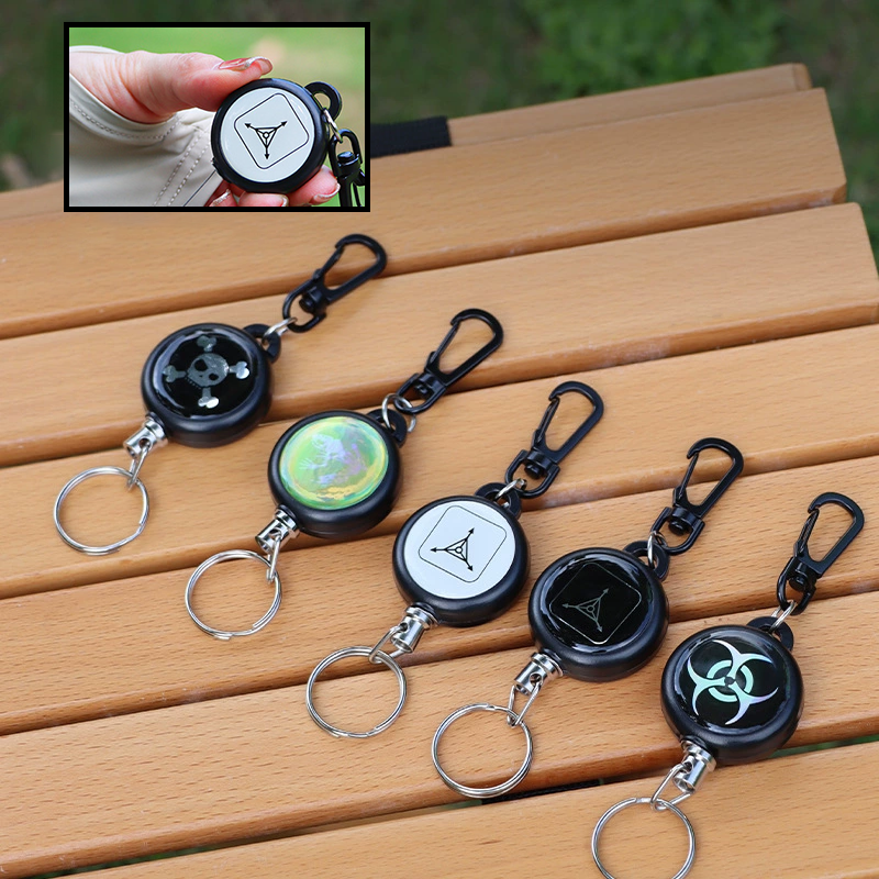 🔑 BUY 1 GET 1 FREE! 🌀 Heavy-Duty Retractable Keychain – Durable Cable, Compact Design & Holds Keys/Cards Securely 💳