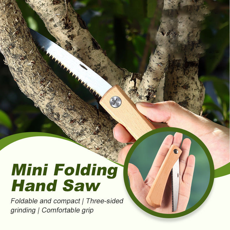 🔥HOT SALE 50% OFF🔥Mini Folding Hand Saw⚡Cut Faster, Work Smarter🌲