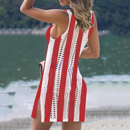 🎁Summer Sale!⏳Women's Hollow Out Swimsuit Cover Up