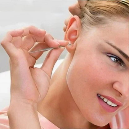 📢50% off for a limited time only📢Portable 6-piece stainless steel ear piercing kit - Spiral ear tool✨