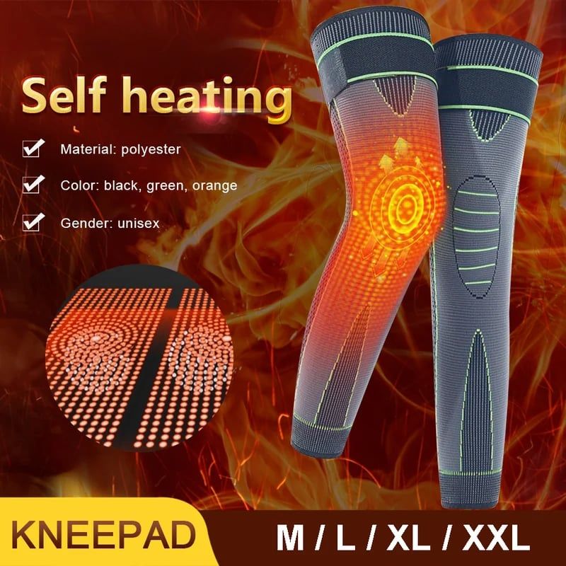 🦵 LIMITED-TIME 50% OFF! ⚡ Tourmaline Self-Heating Acupressure Knee Sleeve – Pain Relief, 360° Fit, Breathable ✨