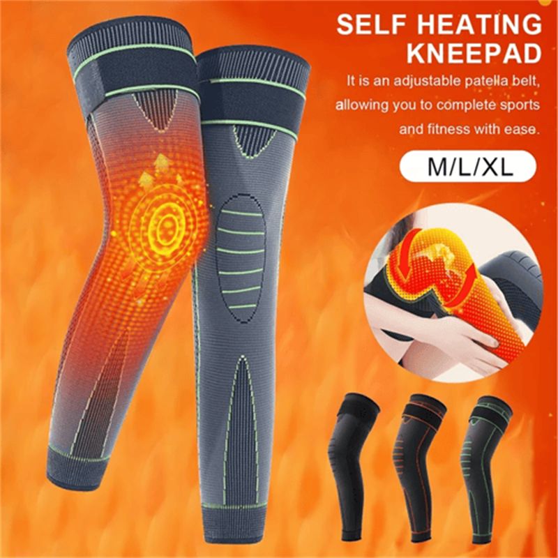 🦵 LIMITED-TIME 50% OFF! ⚡ Tourmaline Self-Heating Acupressure Knee Sleeve – Pain Relief, 360° Fit, Breathable ✨