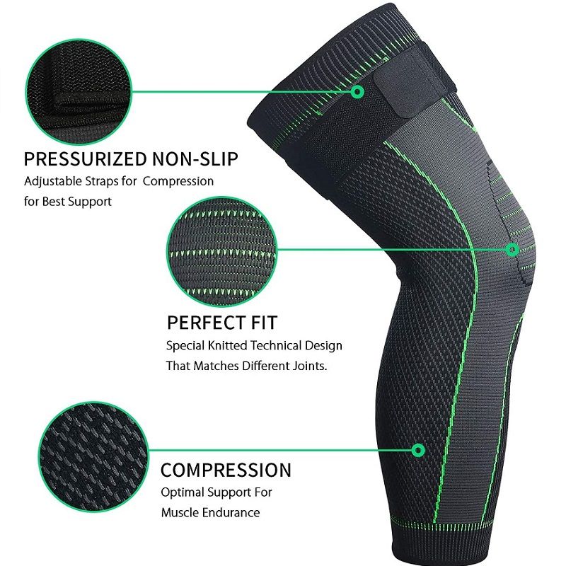 🦵 LIMITED-TIME 50% OFF! ⚡ Tourmaline Self-Heating Acupressure Knee Sleeve – Pain Relief, 360° Fit, Breathable ✨