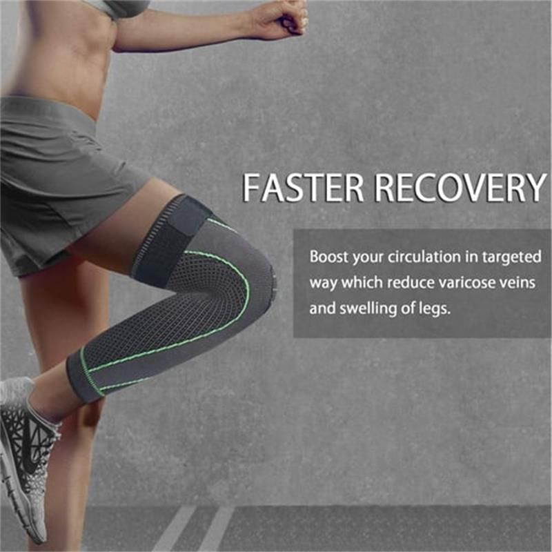 🦵 LIMITED-TIME 50% OFF! ⚡ Tourmaline Self-Heating Acupressure Knee Sleeve – Pain Relief, 360° Fit, Breathable ✨