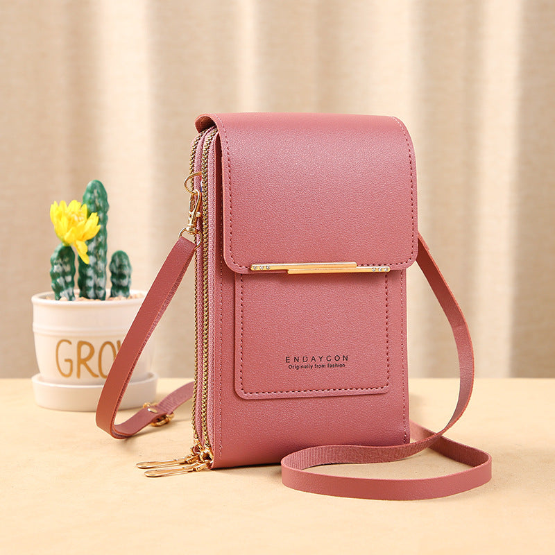 🔥Hot Sale 66% OFF -🎁Women's Touch Screen Mobile Phone Messenger bag