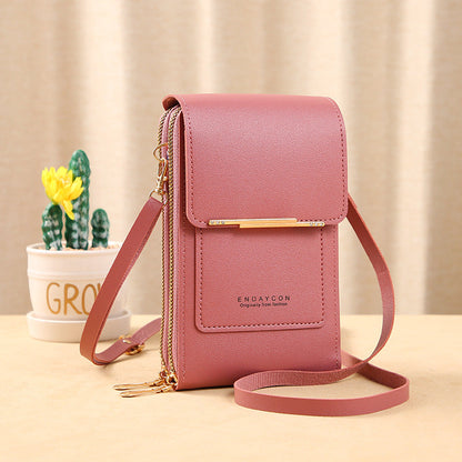 🔥Hot Sale 66% OFF -🎁Women's Touch Screen Mobile Phone Messenger bag