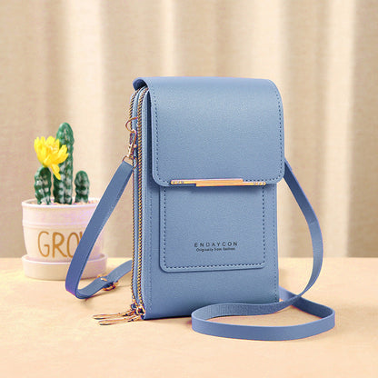 🔥Hot Sale 66% OFF -🎁Women's Touch Screen Mobile Phone Messenger bag