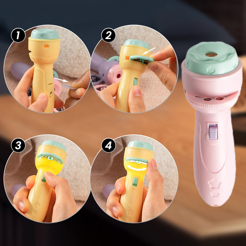 Children’s Educational Projection Flashlight Toy for Learning and Recognition