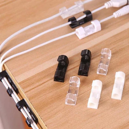 Self-adhesive cable organizer