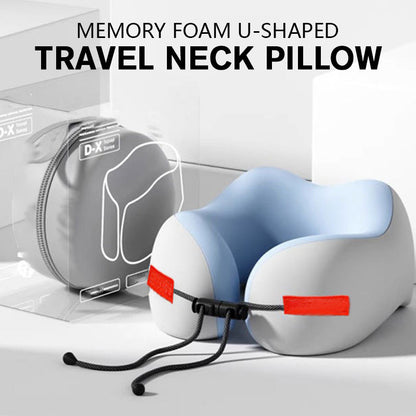 🔥Memory Foam U-Shaped Travel Neck Pillow