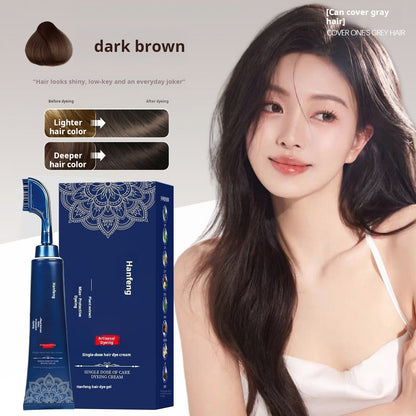 ⏳🔥LIMITED-TIME 50% OFF! ⏰Herbal Hair Dye Comb for Home Use💇‍♀️