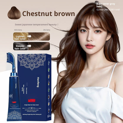 ⏳🔥LIMITED-TIME 50% OFF! ⏰Herbal Hair Dye Comb for Home Use💇‍♀️