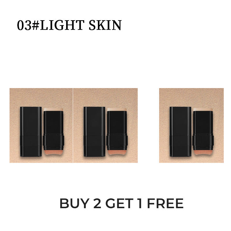 🎅Hot Sale 50% OFF🔥✨2-in-1 Foundation Stick with Brush