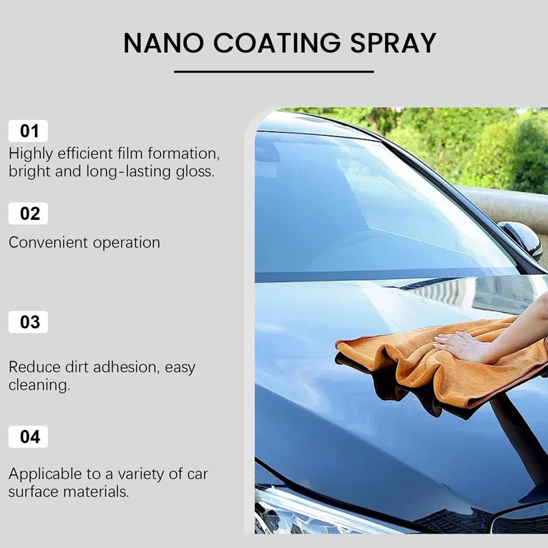 🚗 BUY 2 GET 1 FREE! ✨ High-Gloss Polishing Spray—Long-lasting UV protection/water-repellent, compatible with paintwork, rims, and glass. Instantly transforms beginners into maintenance pros!🚗💫