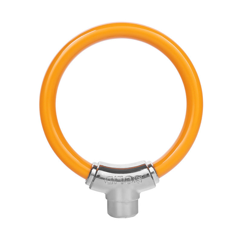 🚲 Portable Anti-Theft Ring-Shaped Steel Cable Lock for Bicycles 🔒