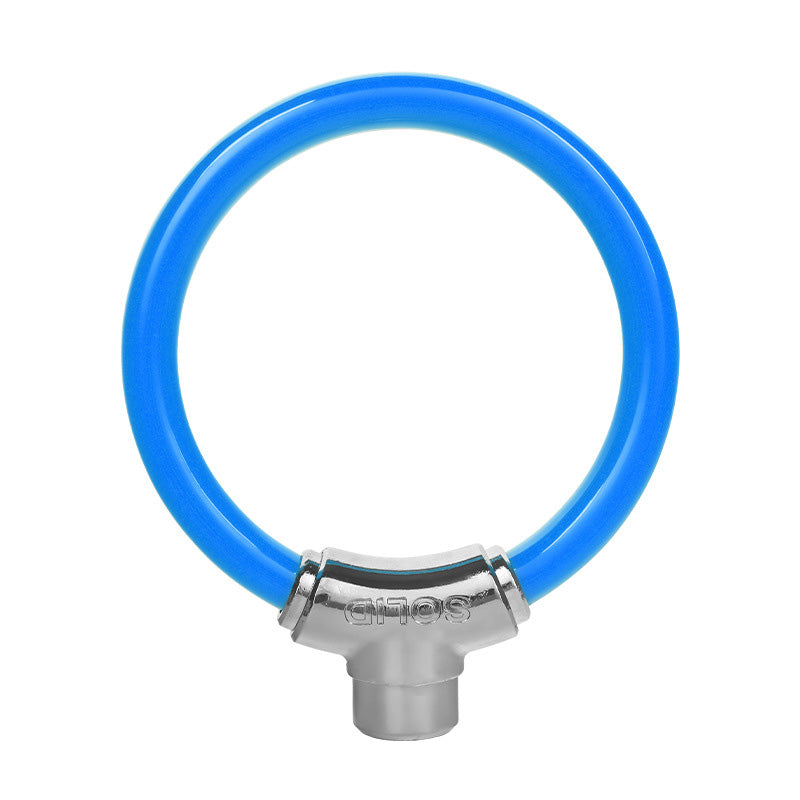 🚲 Portable Anti-Theft Ring-Shaped Steel Cable Lock for Bicycles 🔒