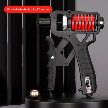 Adjustable Hand Grip Strengthener - Build Forearm Strength & Relieve Wrist Pain, 5 Resistance Levels for Home/Gym Use