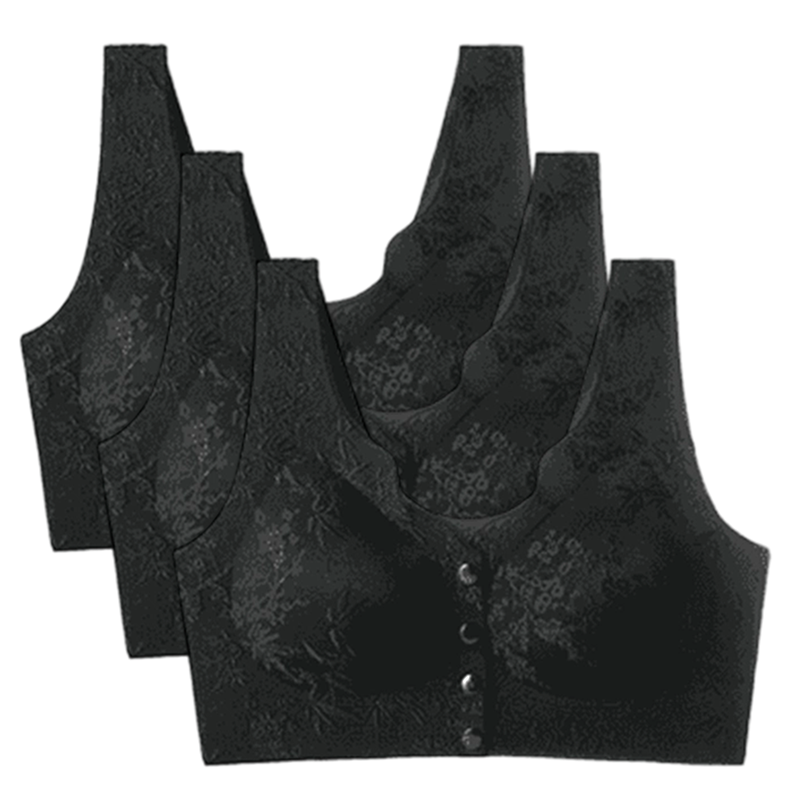 🏆Comfort Front-Clasp & Wire-Free Seamless Bra