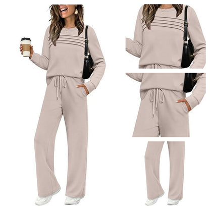 👚 60% OFF NOW! 👖 Women‘s Matching Jogger Set – Cozy Fleece, Casual Chic & Perfect for Home or Out ✨