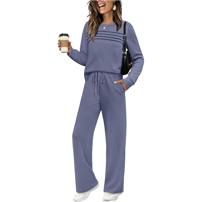 👚 60% OFF NOW! 👖 Women‘s Matching Jogger Set – Cozy Fleece, Casual Chic & Perfect for Home or Out ✨
