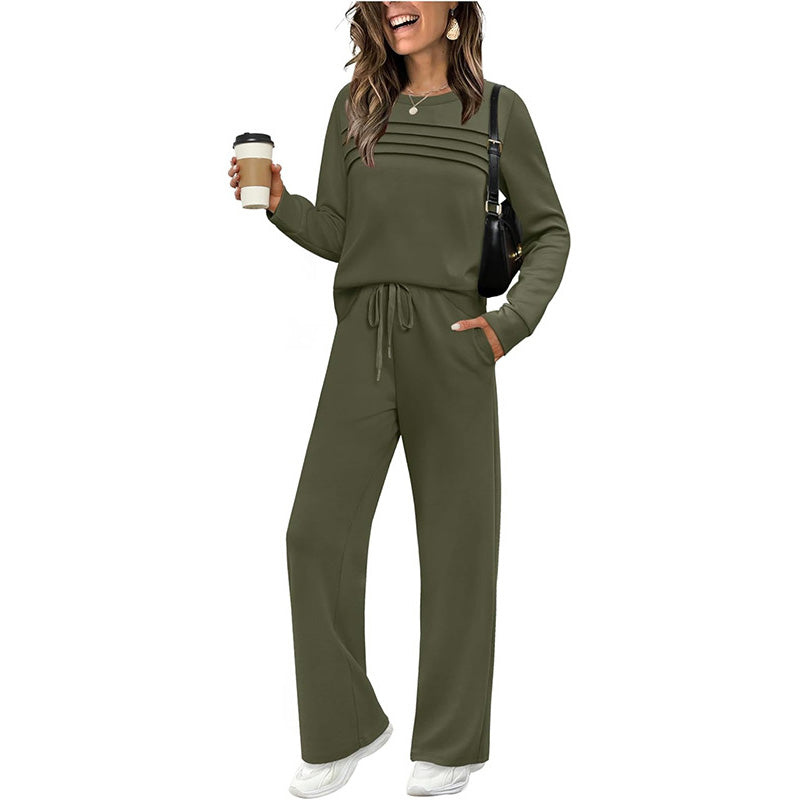 👚 60% OFF NOW! 👖 Women‘s Matching Jogger Set – Cozy Fleece, Casual Chic & Perfect for Home or Out ✨