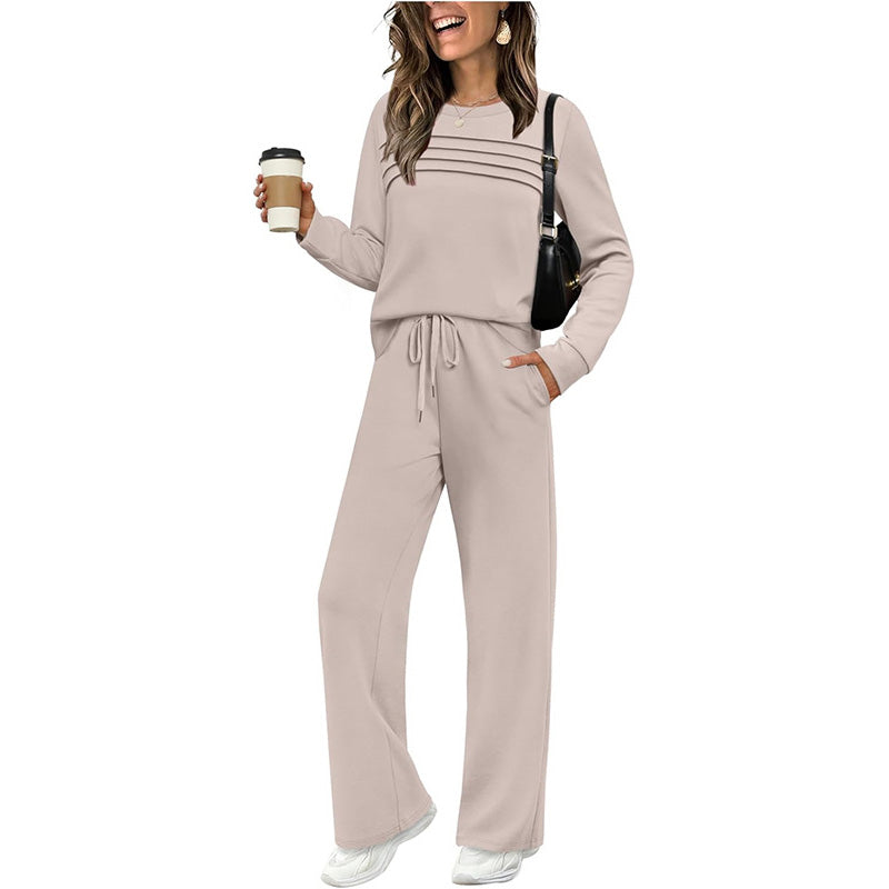 👚 60% OFF NOW! 👖 Women‘s Matching Jogger Set – Cozy Fleece, Casual Chic & Perfect for Home or Out ✨