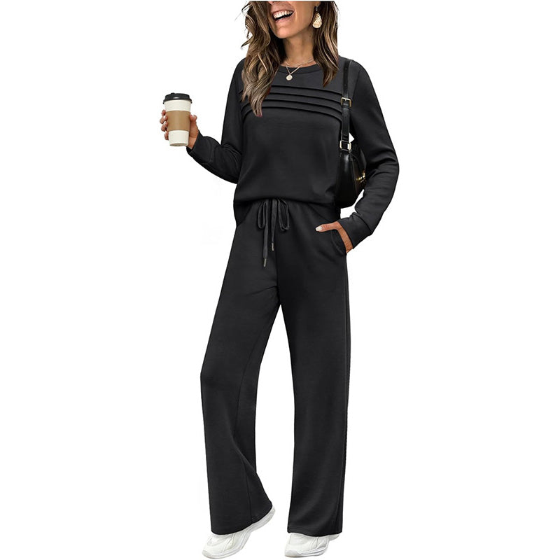 👚 60% OFF NOW! 👖 Women‘s Matching Jogger Set – Cozy Fleece, Casual Chic & Perfect for Home or Out ✨