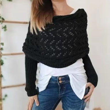 🌸Up to 50% off🔥Knitted Cable Wrap Shrugs For Women